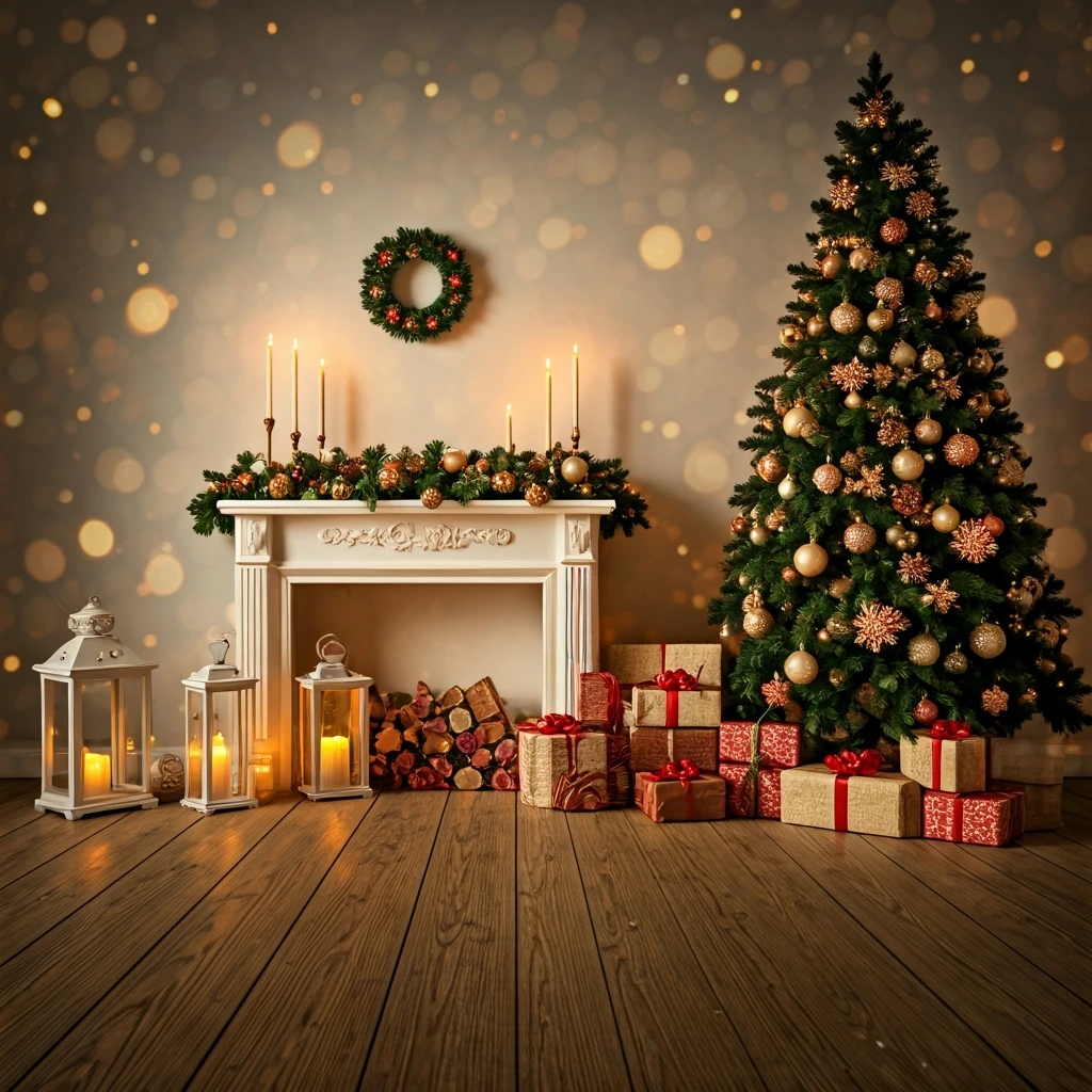 Fondo 4: dorado elegante